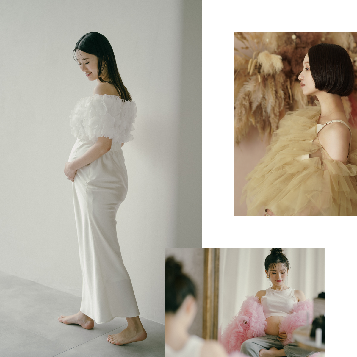 衣装・ヘアメイク付き｜おしゃれなマタニティフォトプラン13